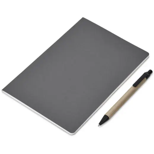 Okiyo Hotai Notebook & Pen Set Dark Grey